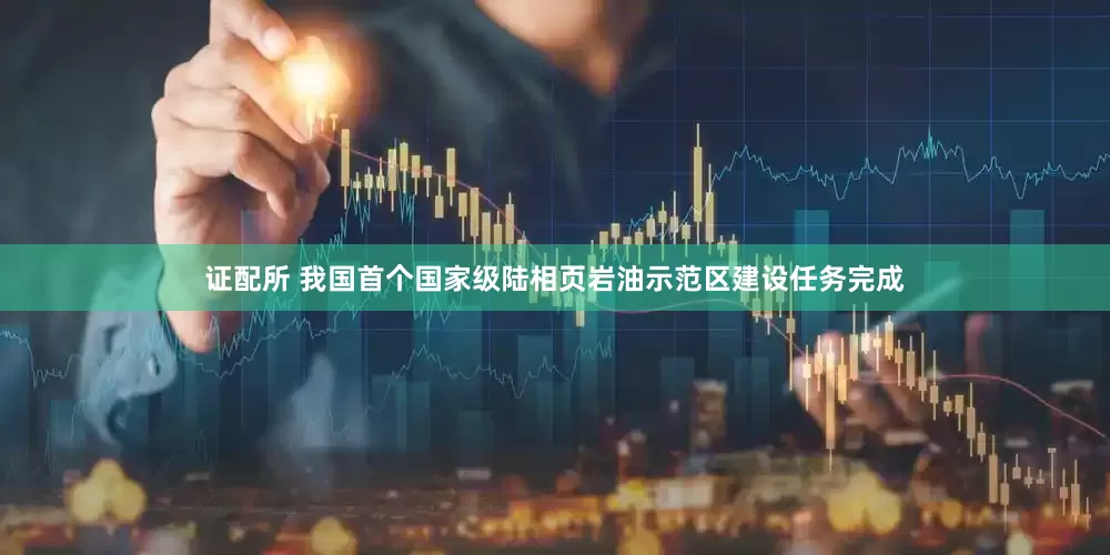 证配所 我国首个国家级陆相页岩油示范区建设任务完成